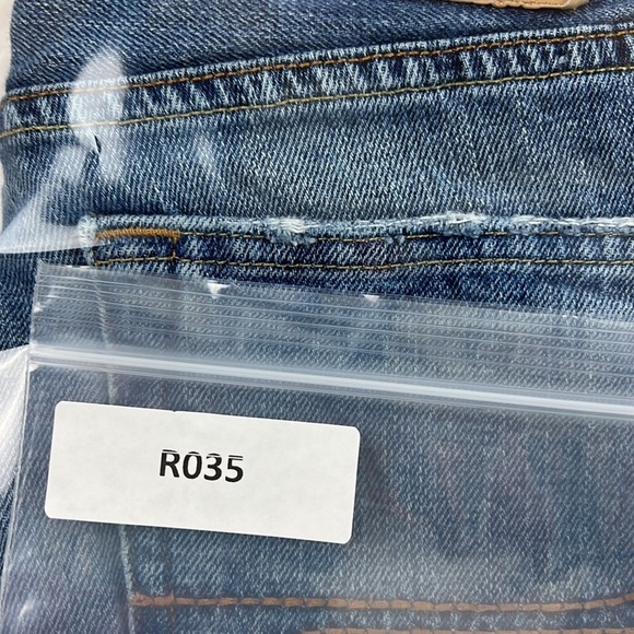 Men's Hollister Light Wash Ripped Distressed Skinny Denim Jeans 32 x 32 - Picture 8 of 8